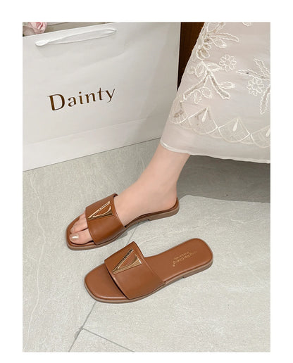 High Quality PU Purses And Sandals Sets Flat Shoes And Bag Set Matching Handbags For Women Slippers Flip Flops Women Shoes