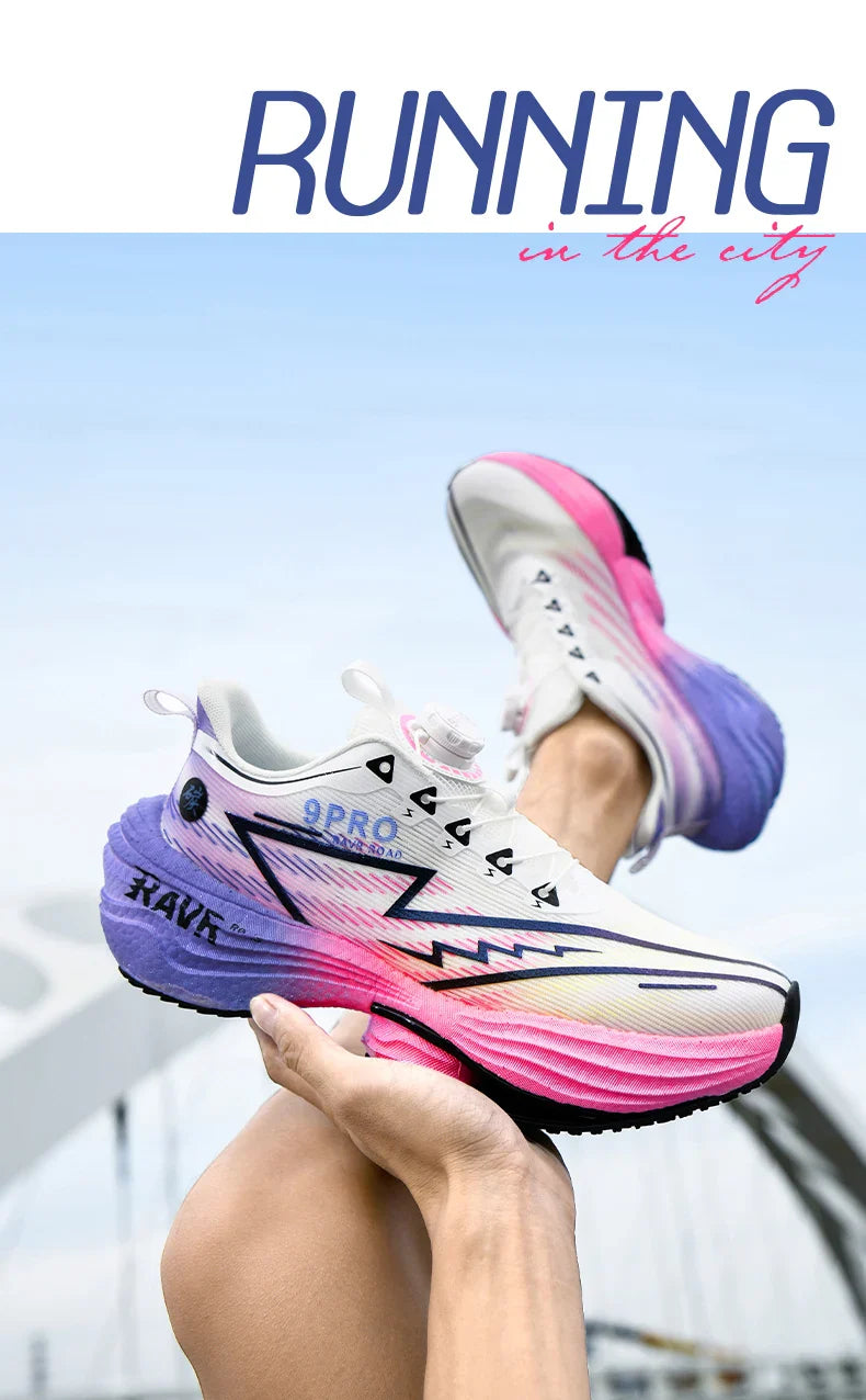 2025 New Men's Running Shoes Cushioning Carbon Plate Racing Marathon Athletic Shoes Comfortable Non-slip Sports Tennis Shoes
