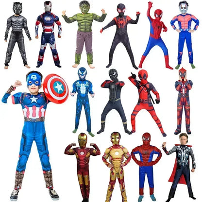 Decorations SuppliesTight clothes Hulk Costumes for kids Fancy dress Halloween Carnival Party Cosplay Boy Kids Clothing