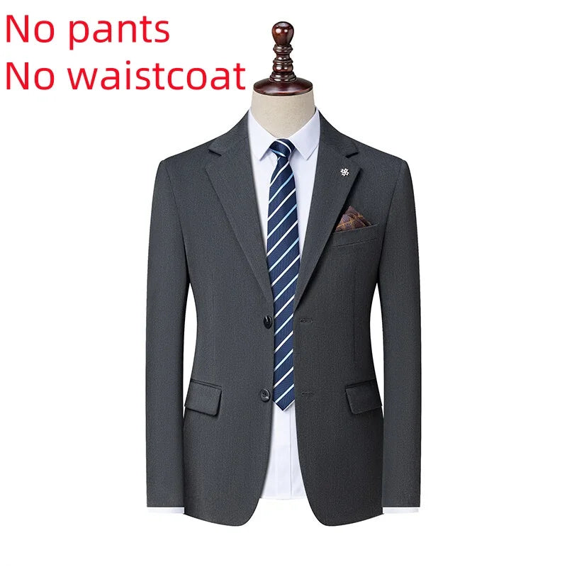 2025 High quality fashion handsome everything fashion business leisure has a single west two sets three sets