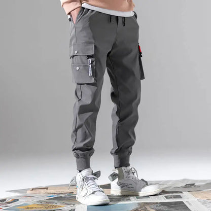 2025 New men work pants, tactical pants, workwear, multi pocket casual training pants, jogging and hiking casual pants