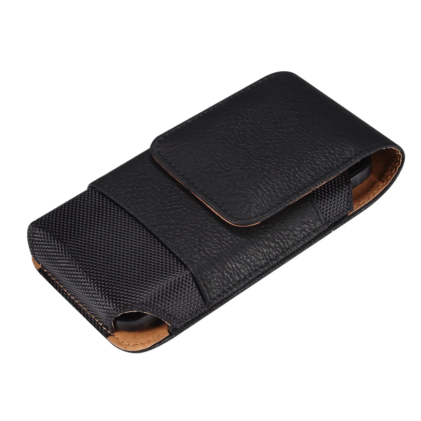 Universal Leather Men Waist Bag Mobile Phone Belt Clip Case For iPhone Samsung Galaxy Xiaomi Redmi Poco Oppo 7 Pro Holster Pouch