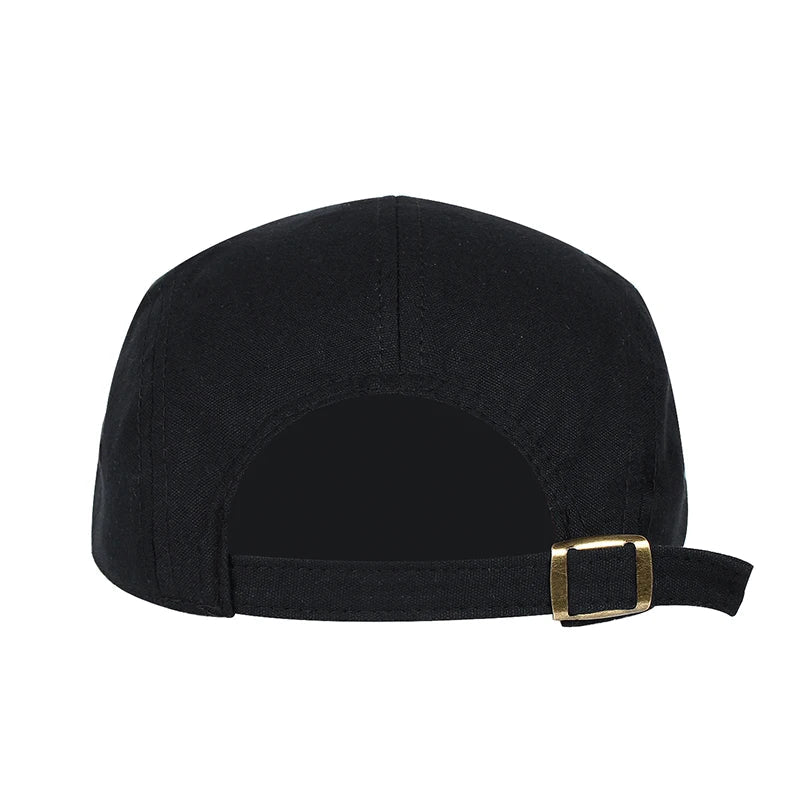 Cotton 5 Panel Baseball Cap Snapback Caps Bone Gorras Hombre Originales Hip Hop Hats For Men Women Adjustable