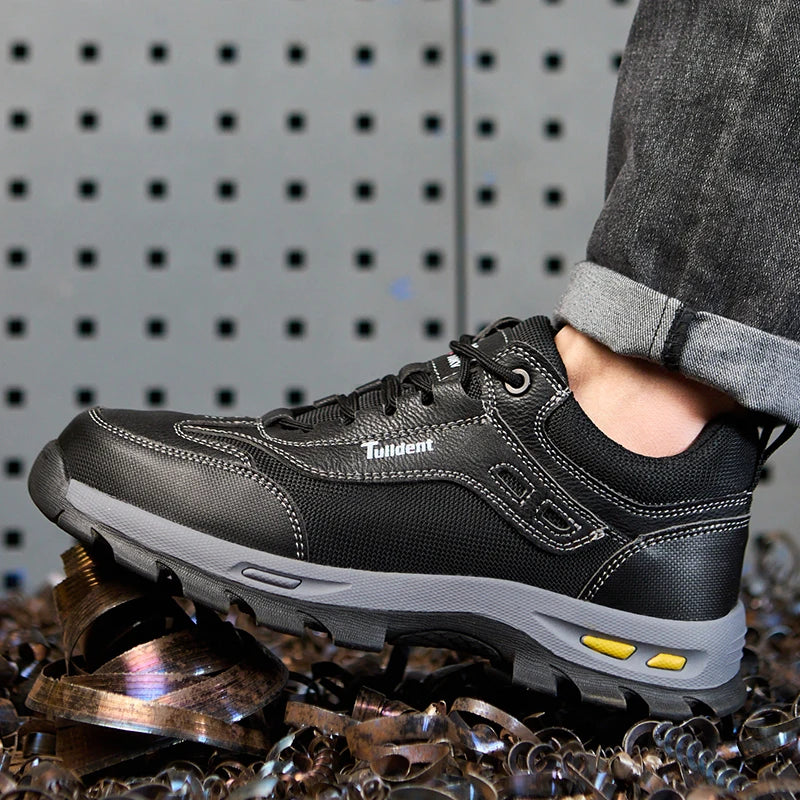 Safety shoes, anti smashing and anti stabbing work shoes, men's protective shoes, lightweight and comfortable protective boots