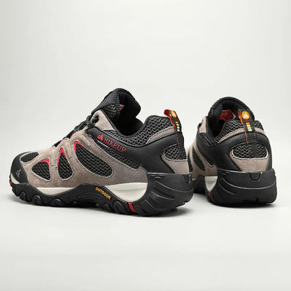 New Non-slip Wear Resistant Men‘s Outdoor Hiking Shoes Breathable Splashproof Climbing Men Sneaker Hunting Mountain Shoes
