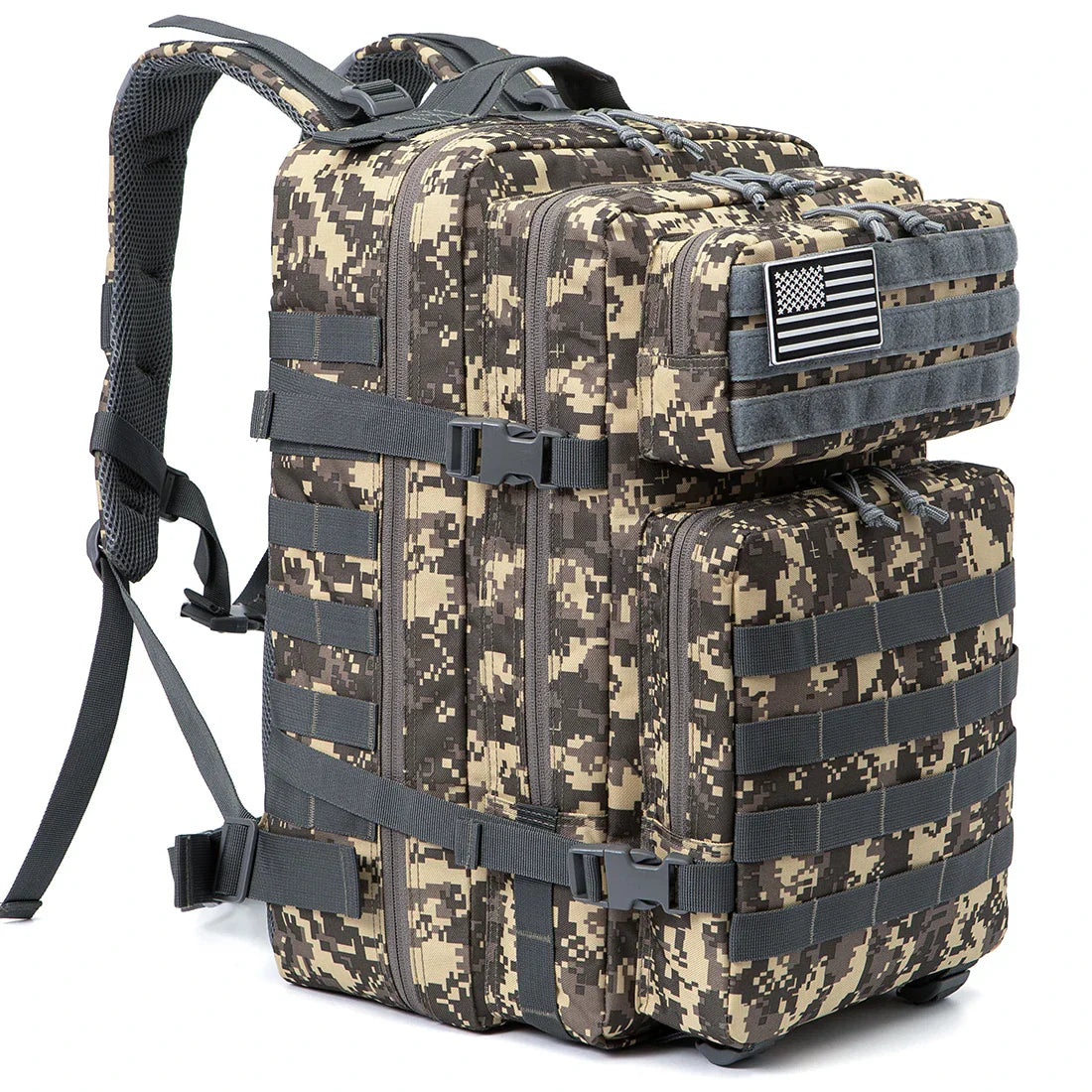 45L Tactical Backpack For Men Molle 3 day survival Backpack Hunting Camping Hiking GYM Rucksack Survival Bug Out Bag
