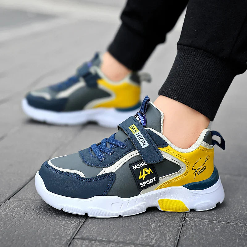 Children Running Shoes Boys Basketball Sneakers Kids Shoes Outdoor Comfortable Sports Tennis Shoes