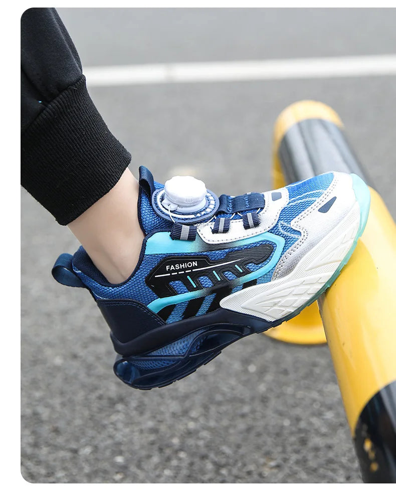 New Children Casual Shoes Four Seasons Kids Mesh Sneaker Non-slip Basketball Sports Shoes Boys Girls Sneaker Outdoor Shoes