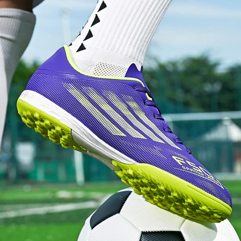 Soccer Cleats for Mens Professional Football Boots Turf Soccer Shoes Indoor/Outdoor Low-top Sneakers Zapatos De Fútbol