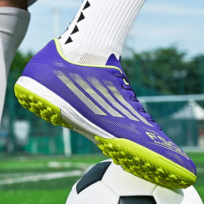 Soccer Cleats for Mens Professional Football Boots Turf Soccer Shoes Indoor/Outdoor Low-top Sneakers Zapatos De Fútbol