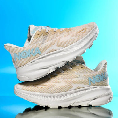 Men's Running Shoes Jogging Cushioning Outdoor Luxury Shoes Trainer Race Breathable Couple Non-Slip Sneakers Mesh Off-road Shoes