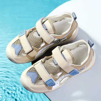 Summer Breathable Sport Sandals for Children Boys Outdoor Casual Beach Shoes Comfortable Non-slip Kids Fashion Sandal