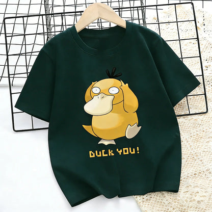 Graphic T Shirt Man Women Short Sleeve Tee Top Streetwear Oversized Casual Parent-child Clothing