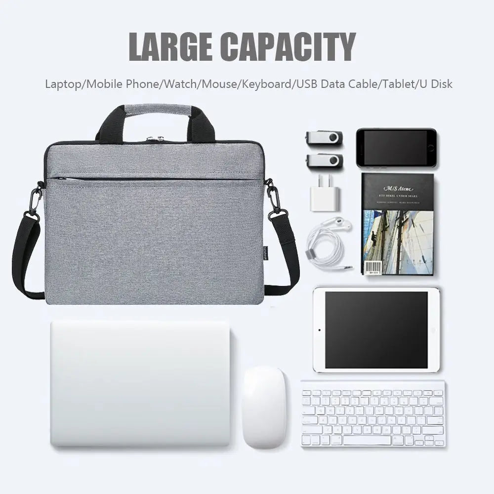 13.3 14 15.6 inch Ultra Thin Laptop Handbag Sleeve Case Notebook Cover Pouch Shoulder Bag For Lenovo HP Dell Asus Samsung