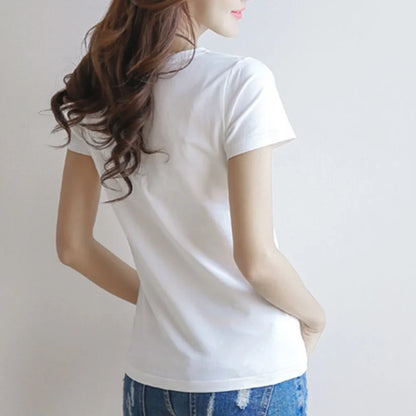 O Neck V Neck Short Sleeve Shirt Women Winter Bottoming Crop Tops Black Casual  Slim Basic Velvet Heating Fiber Thermal T-Shirts