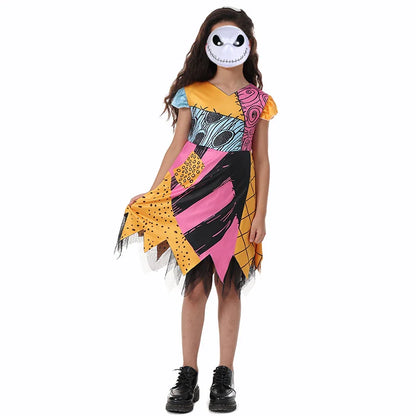 Kids Girls Tutu Dresss Halloween Cosplay Costume Carnival Party Boy Costume Witch Fancy Clothes Halloween Gifts for Children