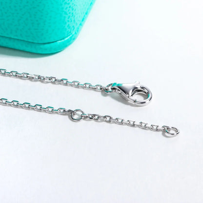 1ct Moissanite Heart Bracelet On Hand 925 Sterling Silver Lab Created Diamond 17.5cm Adjustable Bracelets For Woman