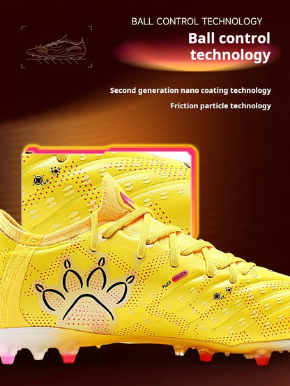 High-end Football Shoes Short Nail Anti Slip Football Boots Artificial Grass Cushioning Training Mg Football Shoes