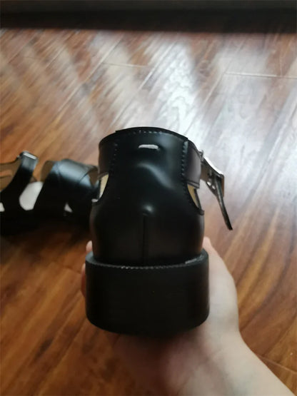 Fashion Women's Shoes New High Quality Leather Split Toe Mary Jane Shoes Comfortable Low Heel Women Shoes Lolita