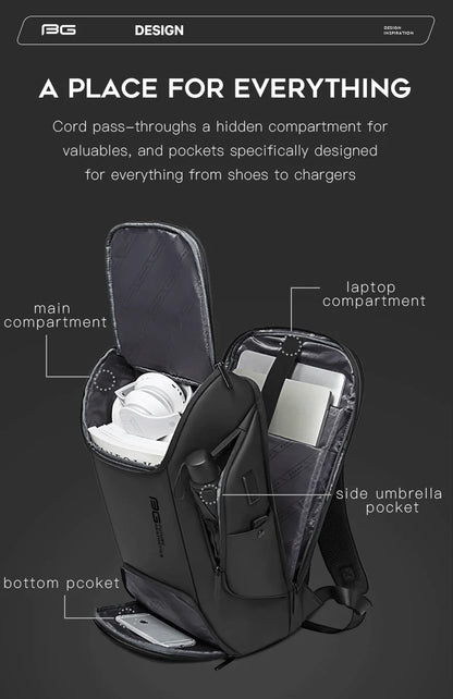 New Arrival Laptop Backpacks Multifunctional with WaterProof Big Capacity Daily Work Business Backpack Back Pack Mochila