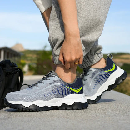 Lightweight Safety Shoes Men Work Shoes Steel Toe Cap Working Boots Sneakers Man Anti Puncture Breathable Sport Work Shoes
