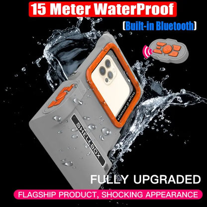 Bluetooth 30 Meter Deep Waterproof Case For iPhone 17 Air 16 15 14 13 12 Pro Max 11 Samsung Galaxy S25 S24 S23 S22 Ultra Note 20