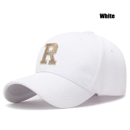 Gold Thread 3D Embroidery Adjustable Elastic Pineapple Cloth Baseball Cap Trucker Hats