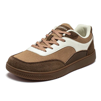 Unisex Wide Toe Sneakers Women Men Minimalist Non Slip Shoes Lace Up Mesh Casual Sneaker