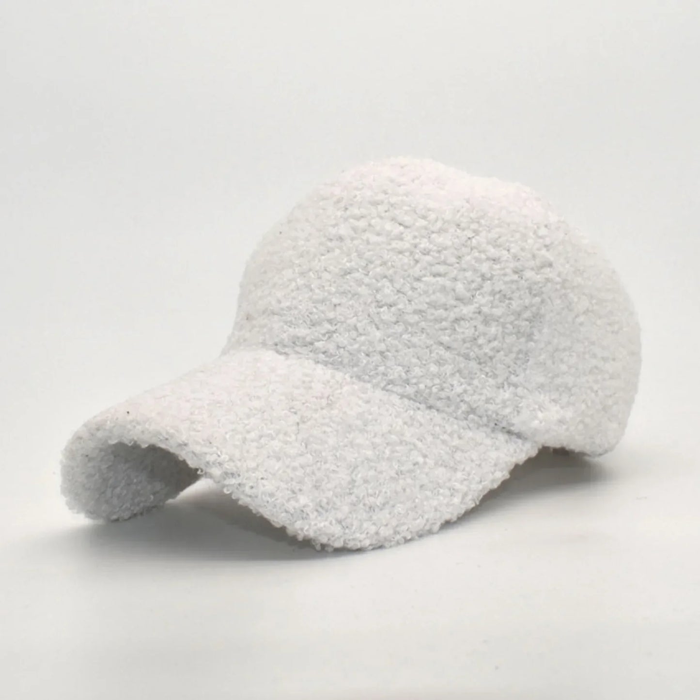 Baseball Cap New Winter Windproof Lamb Wool Caps Warm Caps Women Men Plush Simple Hat Casual Comfortable Outdoor Hats