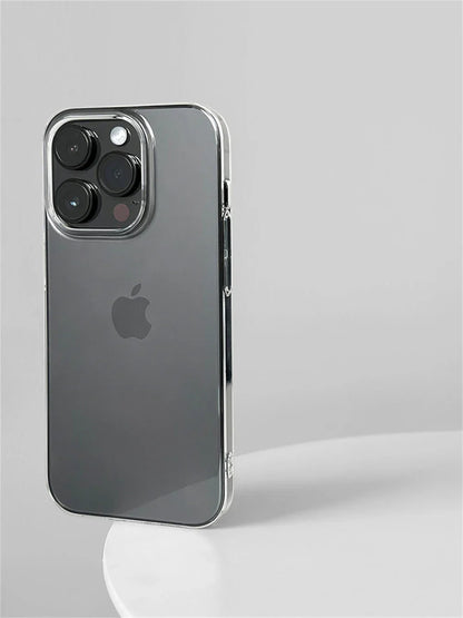 0.7 MM Ultra Thin Sand Blasting Frosted Matte Hard PC Case For iPhone 17 16 Pro Max 15 14 Plus 13 12 Simple Transparent HD Cover