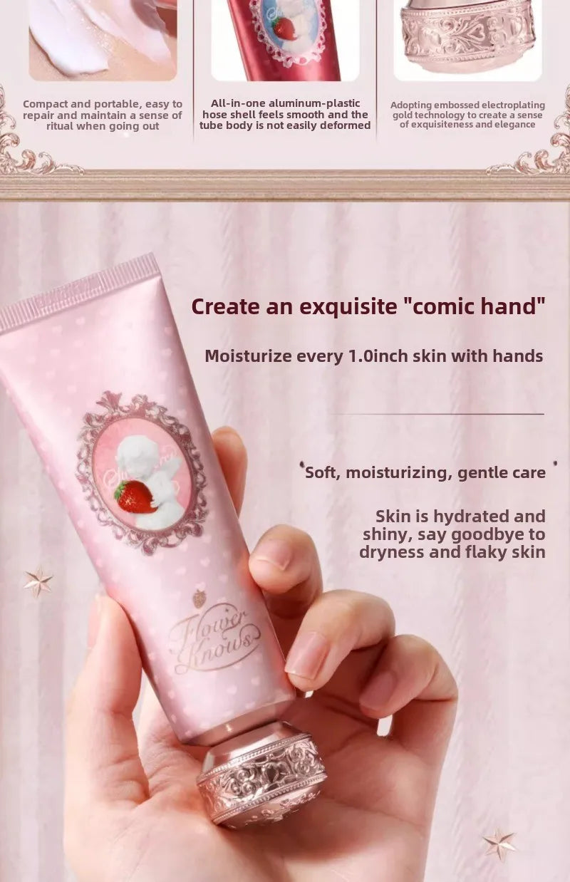 Strawberry Cupid Collection Makeup Kit Full Professional Face Palette Blush Eyeshadow Lip Cream Solid Perfume Sets
