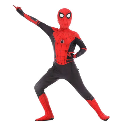 SpiderMan Jumpsuits Costume PS4 Collection Set Captain America  Halloween Christmas Party Birthday Gift Spiderman Superhero