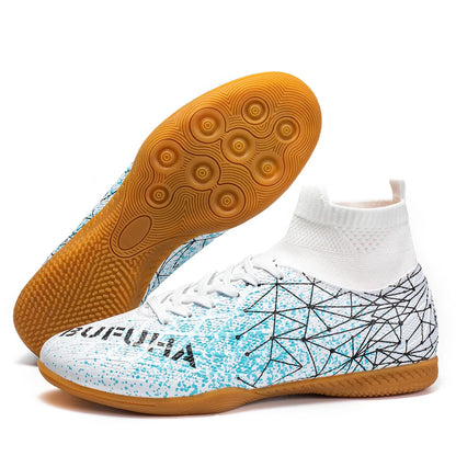 Men Soccer Shoes TF High-quality Breathable Unisex Football Boots Professional Sneakers Ultralight Match Hot Sale Women Match