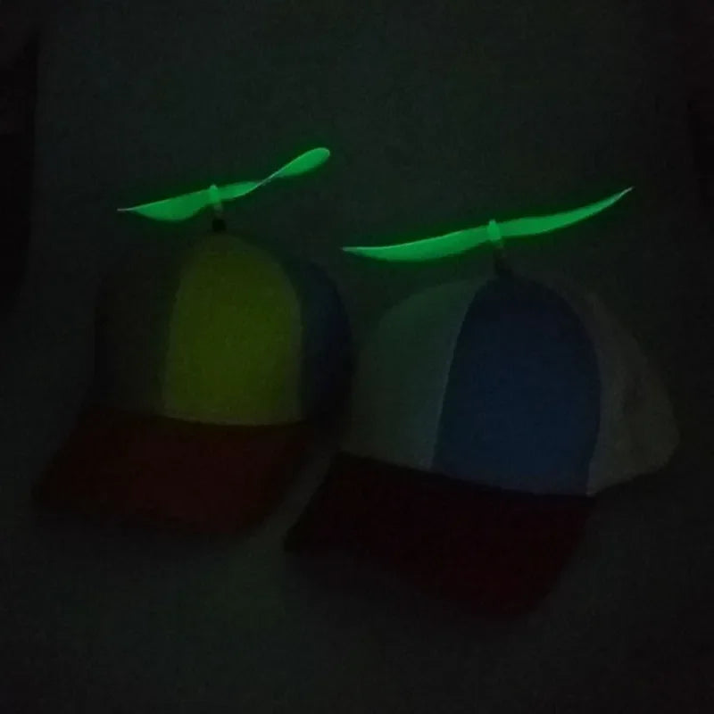 Hat Helicopter Propeller Adventure Dad Hat Rainbow Bamboo Dragonfly Baseball Cap For Adult Kids Boys Girls