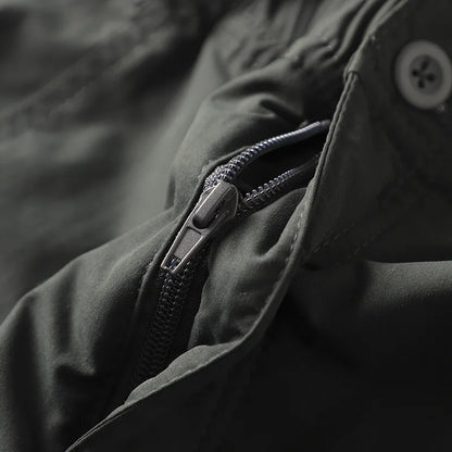 Outdoor Workwear Pants Men's Loose Fleece Lined Thick Soft  Hiking Mountain Climbing Windproof Waterproof Jacket Pants