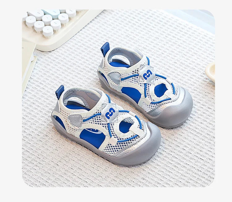 Boys Girls Recycled Adventure Sandals 2026 New Summer Kids Sporty Sandals Non-slip Versatile Chic Outdoor Barefoot Hiking Shoes