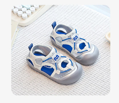Boys Girls Recycled Adventure Sandals 2026 New Summer Kids Sporty Sandals Non-slip Versatile Chic Outdoor Barefoot Hiking Shoes