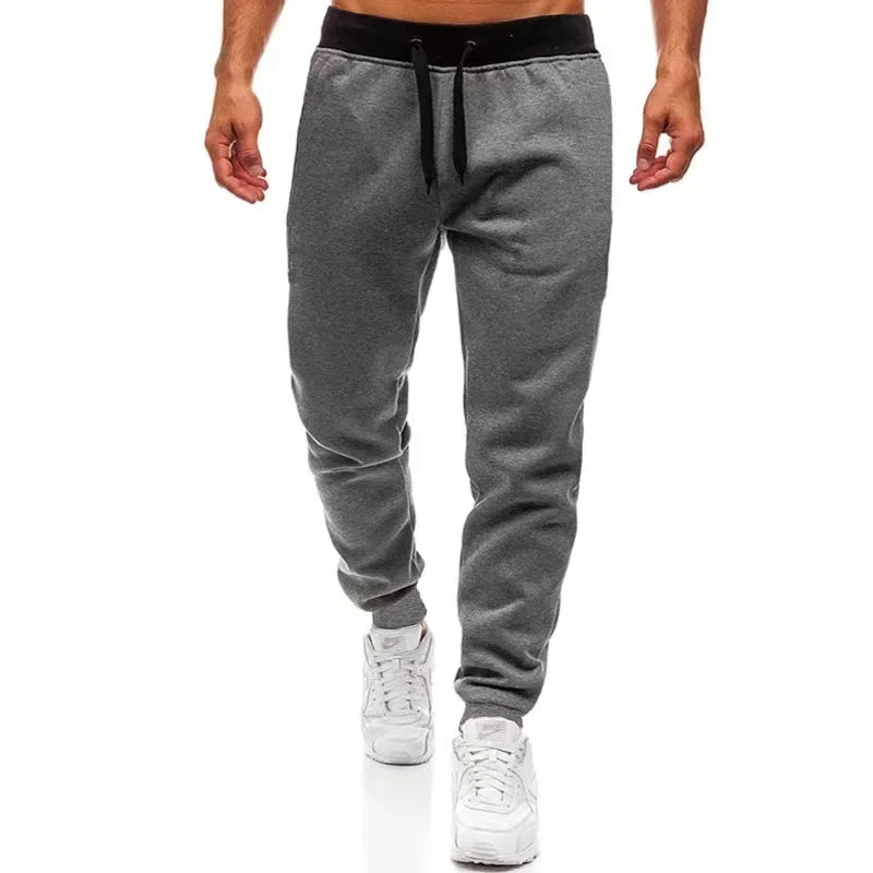 2025 Autumn winter New Men Sports Pants Running Trousers Workout Jogging Gym Keep warm Sport for Men Fitness  Long Pants