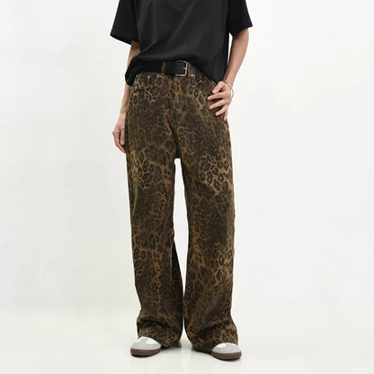 Female Oversize Wide Leg Trousers Street Wear