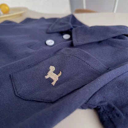 IENENS Summer Baby Clothing Sets Polo-shirt + Shorts Suits 0-4 Years Kids Boy Short Sleeve Holiday Clothes Casual Outfits