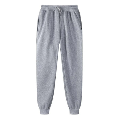 Men's women's Oversize Fleece Sweatpants Casual Drawstring Jogger Trousers with Pockets for Gym Workout Running Sport Long Pants