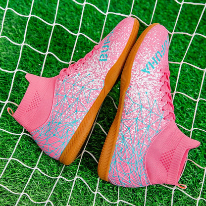 Men Soccer Shoes TF High-quality Breathable Unisex Football Boots Professional Sneakers Ultralight Match Hot Sale Women Match