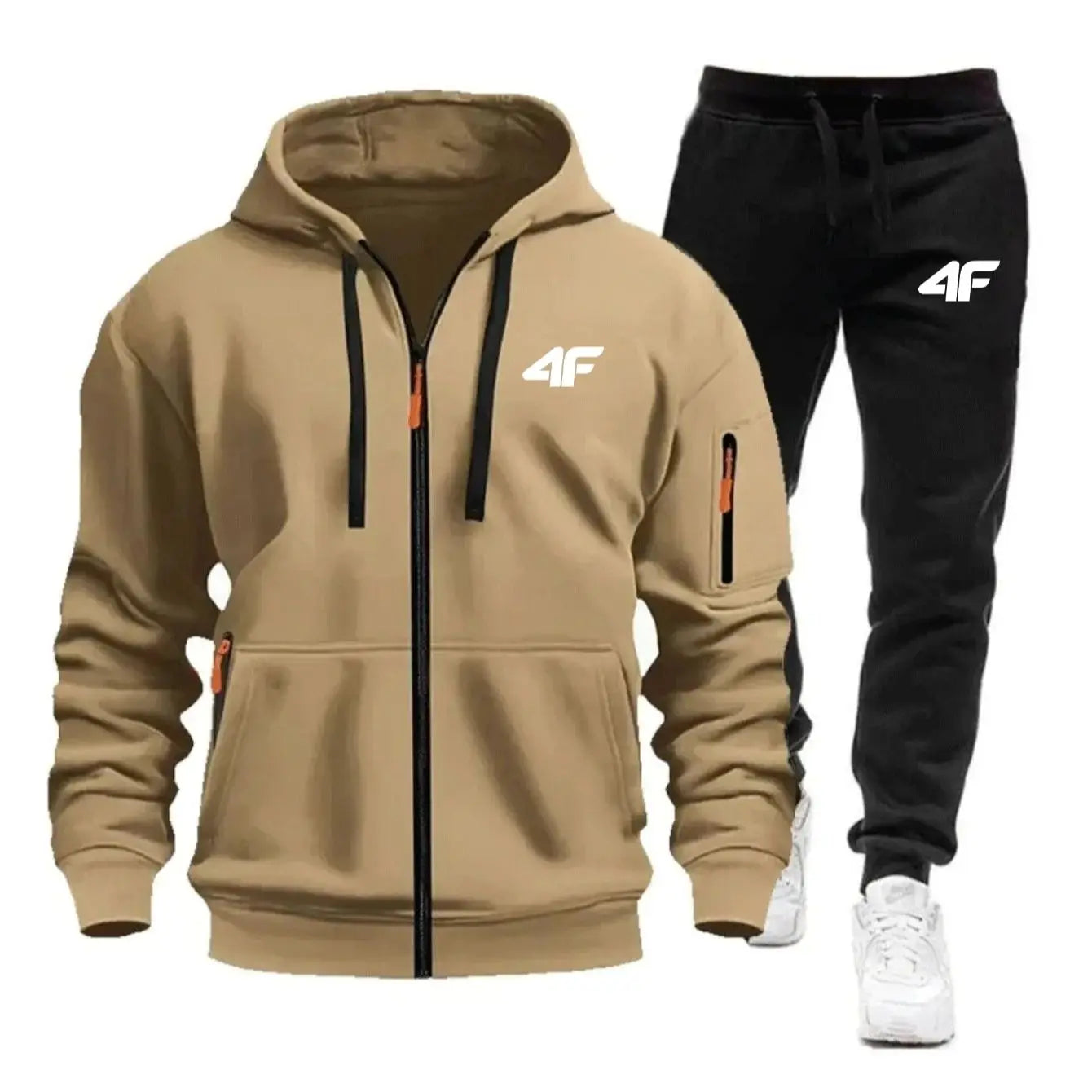 Sets for Men Two Piece Outdoors Mens Tracksuit Set Hot Sales Sportswear Man Sweatpants Hoodie Fashion Comfortable Casual Jogging