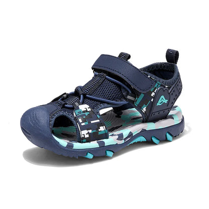 Summer Boys Sandals Casual Children Kids Outdoor Shoes Rubber School Breathable Open ToeBoy Beach Fashion Sandal