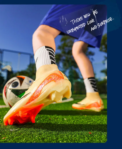 Quality Soccer Cleats for Men Soccer Shoes Society Boys Football Boots Male Football Shoes Sneakers Unisex Soccer Boots