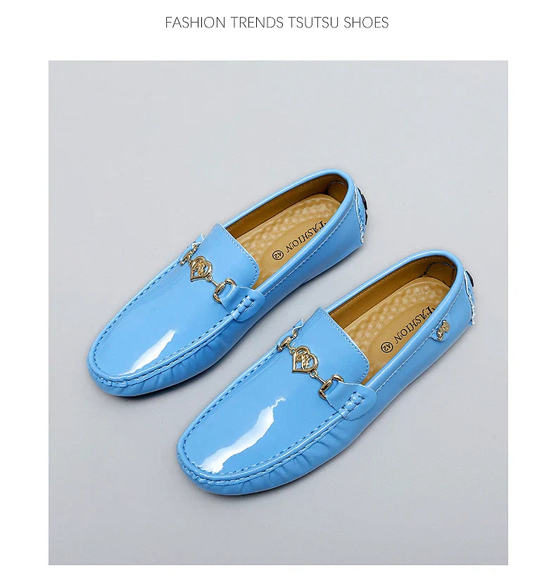 Shoes Women's 2025 New Soft Sole Slip-On Lazy Loafers Handmade Trbottomy Easiest for Match Men's Casual Driving Shoes