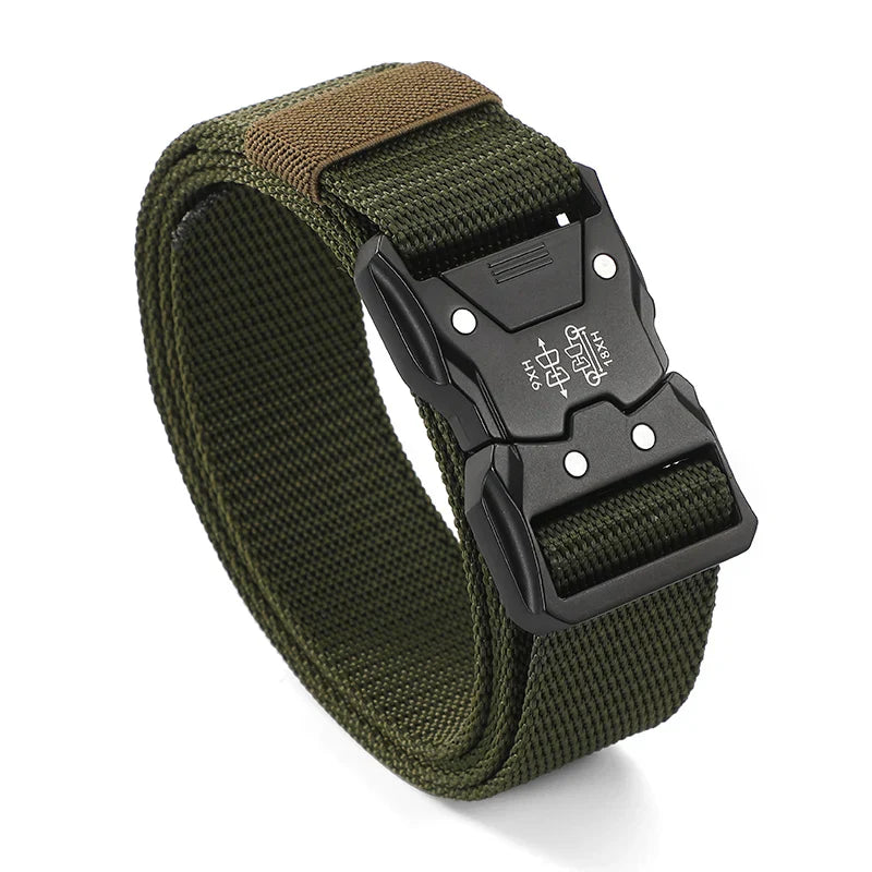Men's Belt Outdoor Hunting Tactics Belt Multi functional Buckle Nylon Belt High Quality Marine Corps Canvas Belt