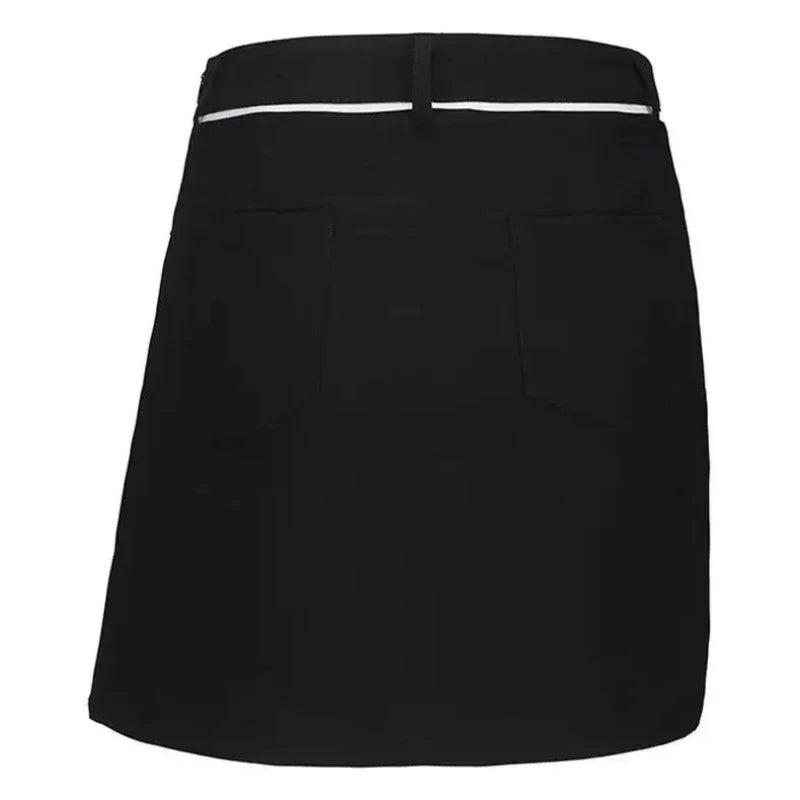 Women Golf Skirt Summer Breathable Short Mini Skirt Golf Dress Sports Elastic Comfortable Outfit Women Clothes