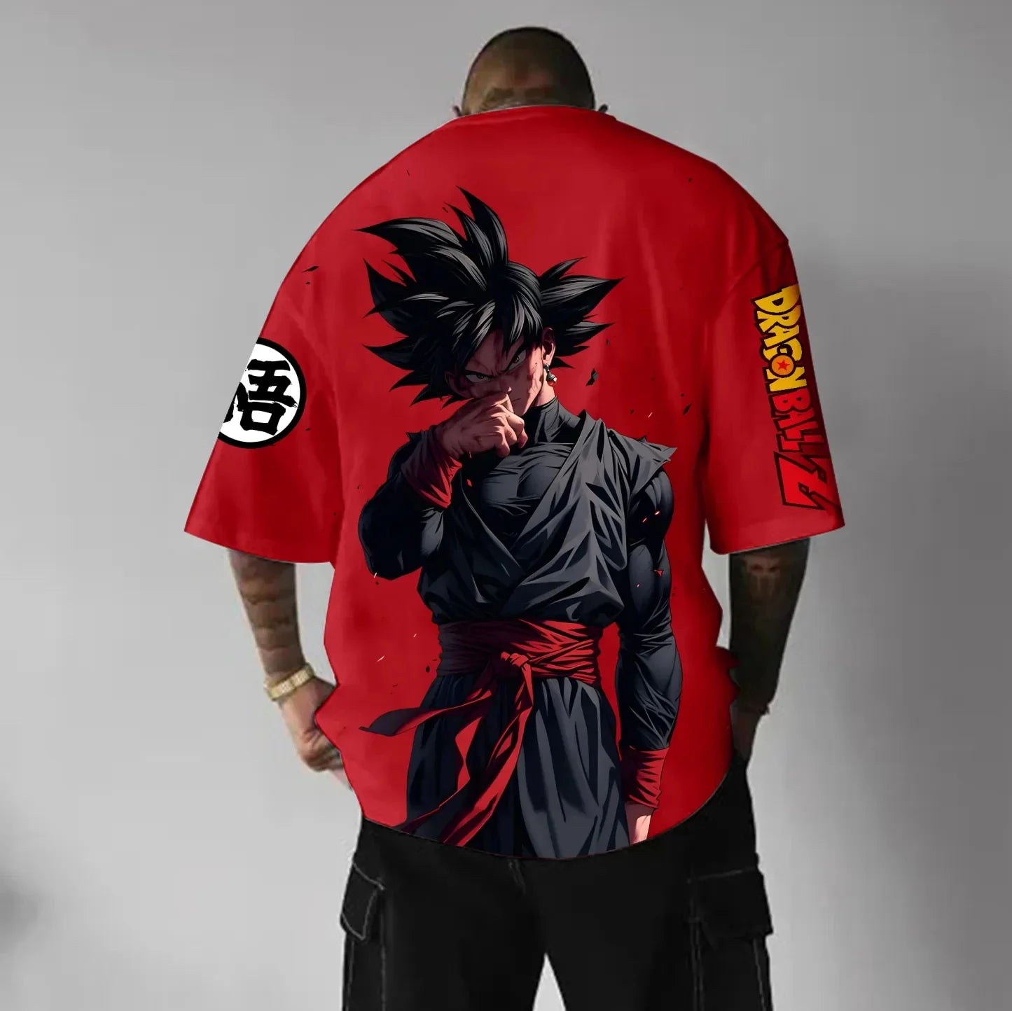 Graphic Print Men Short Sleeve T-shirt Red  Inspired Character Street Summer Casual Wear for 2025 Trending