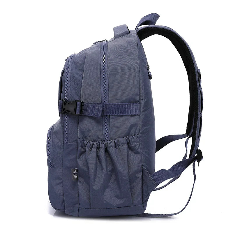 Large Nylon Waterproof Backpack Travel Rucksack for Women School Bags Mochilas Mujer Kids Girls 2026